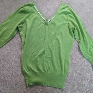 Express green top